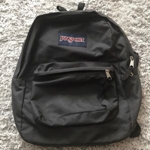 Grey Jansport backpack